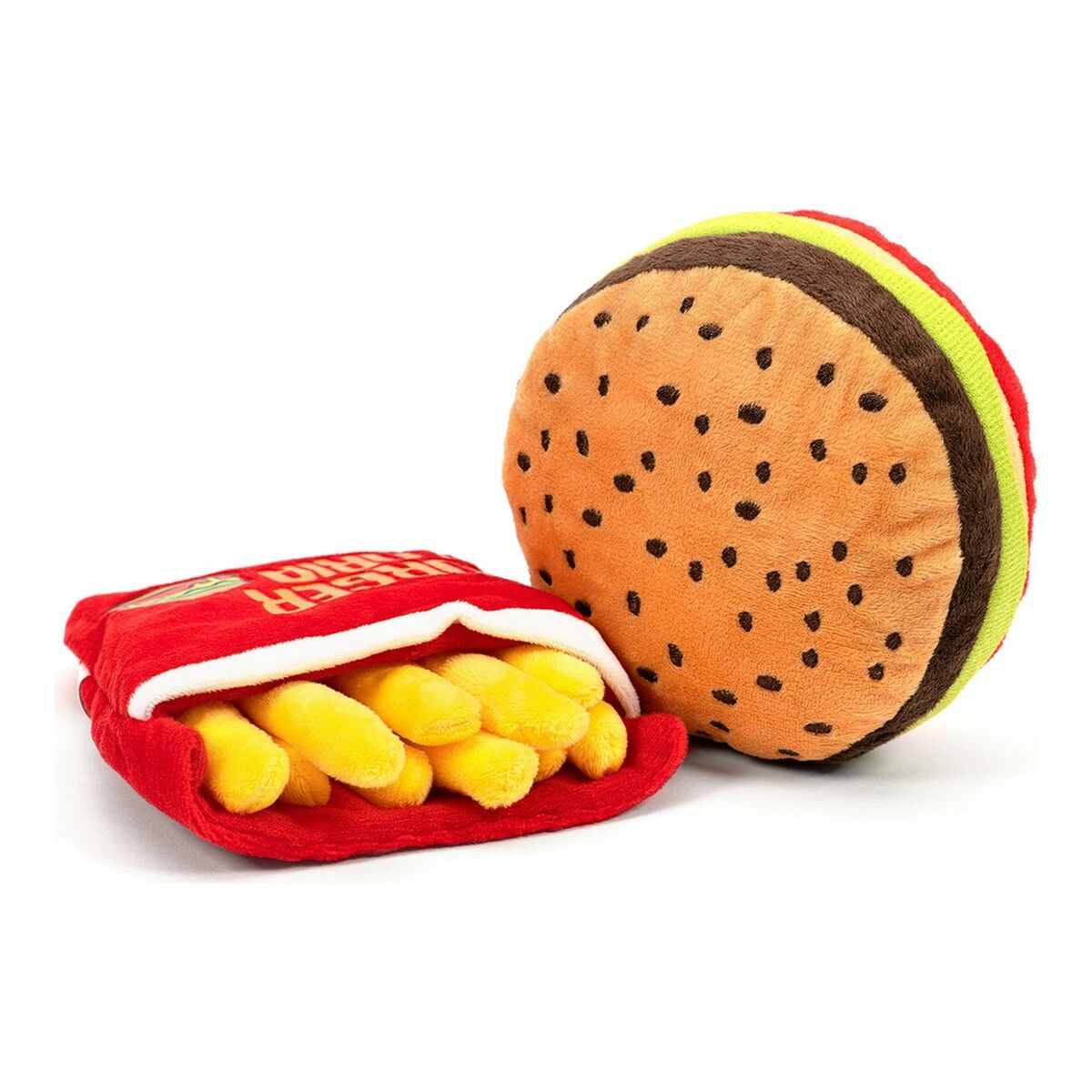 Plush legetøj til hunde Gloria Hamburdog Burger